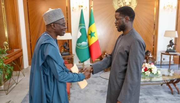 Audience Président Bassirou Diomaye Faye et CSA